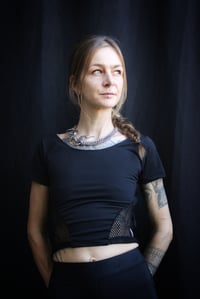 Image 2 of SYRA T-Top,  black mesh