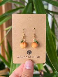 Image 2 of Peach Earrings