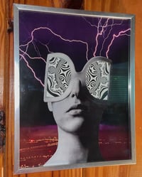 Image 2 of Electric Eclipse Framed Original