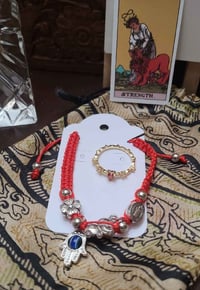 Image 1 of Evil Eyes | Ring & Bracelet Set 