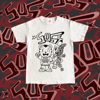 S.O.S “CYB✪RG LÜV” TSHIRT