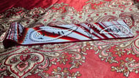 Image of Red and White Incense Holder 