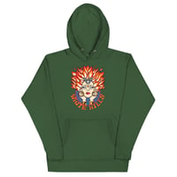 Image 4 of Heads On Fire Pullover Hoodie