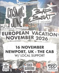 BAD BEAT & COSMIC JOKE @ THE CAB, NEWPORT (16.11.26)