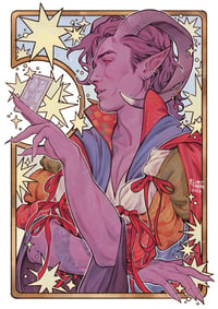 Mollymauk Nouveau Print