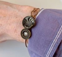 Image 2 of "The Grecian" Vintage Button Bracelet