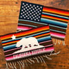 50 Star Serape Flag Patch 