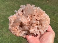 Image 1 of Pink Madagascar Quartz Cluster | Madagascar #2986