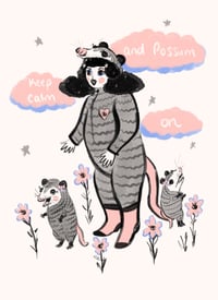 keep calm and possum on 