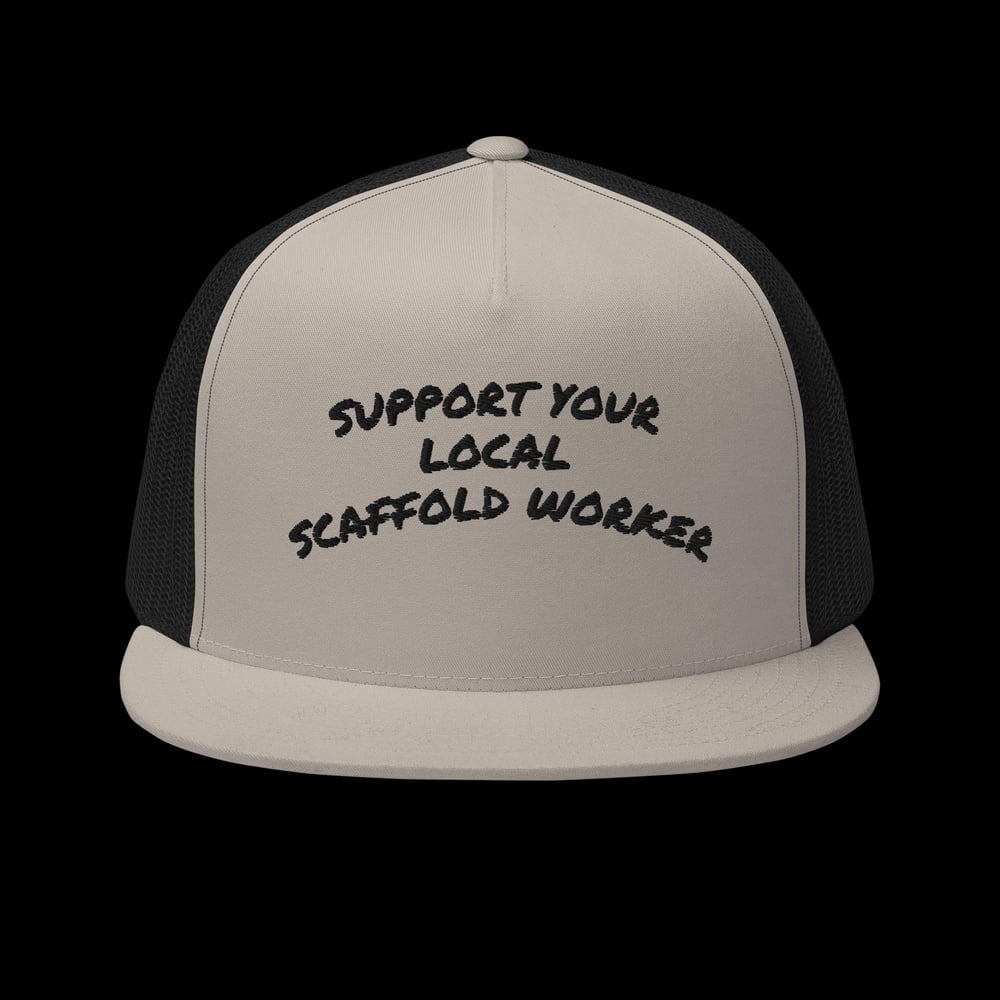 Image of SL SUPPORT STACK ARC Trucker Cap Embroidered