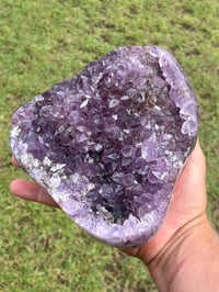 Image 16 of Amethyst With Calcite & Polished Edges | Brazil #2185