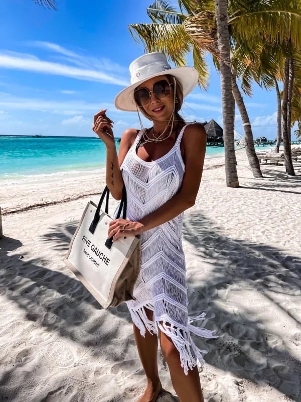 Crochet Beach Dress' | Mumma & Me Crochet Beach Dress' | Mumma & Me