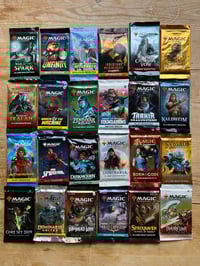 Image 2 of Magic the Gathering Advent Calendar 24 Days, 24 Packs, Sleeves, Dice, Tokens, Rares and more!