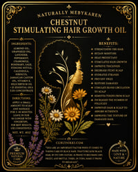 Image 3 of CHESTNUT STIMULATING HAIR GROWTH OIL