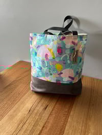 Image 4 of Fabric Tote Bag - Splashes of Colour