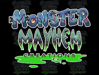 Monster Mayhem Creations Logo Ver. 2.0 (Sticker)