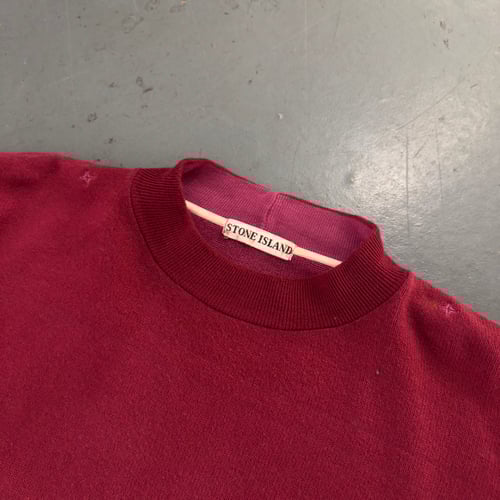 Image of 1980s Stone Island embroidered sweatshirt, size large
