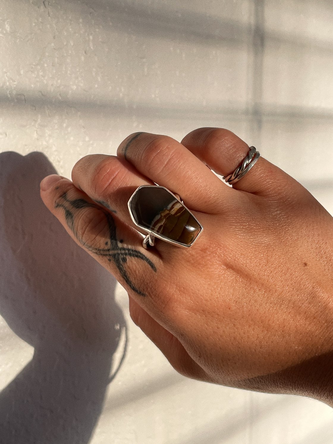 Image of Jasper Coffin Ring