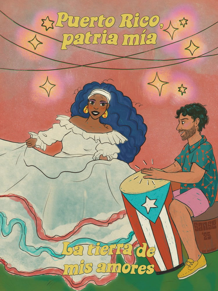 Image of Patria Mia Art Print