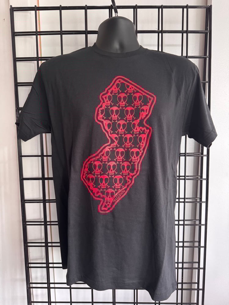 Image of NJ Black & Red Tee