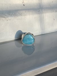 Image 1 of Chunky Larimar Triangle 