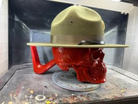 Image 6 of Campaign hat Skull Mount 