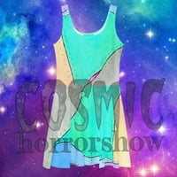 Image 1 of Pastel Patchwork Zombie Skater Dress