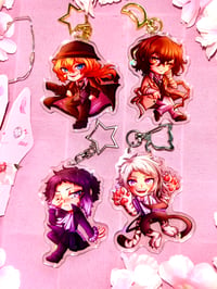 Image 4 of Bungou Stray Dogs 3Inch Holographic Keychains