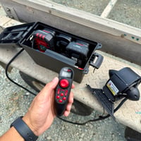 Image 1 of DIY Electric SUP Thruster Kit (Battery Case + Adapters, Unassembled)