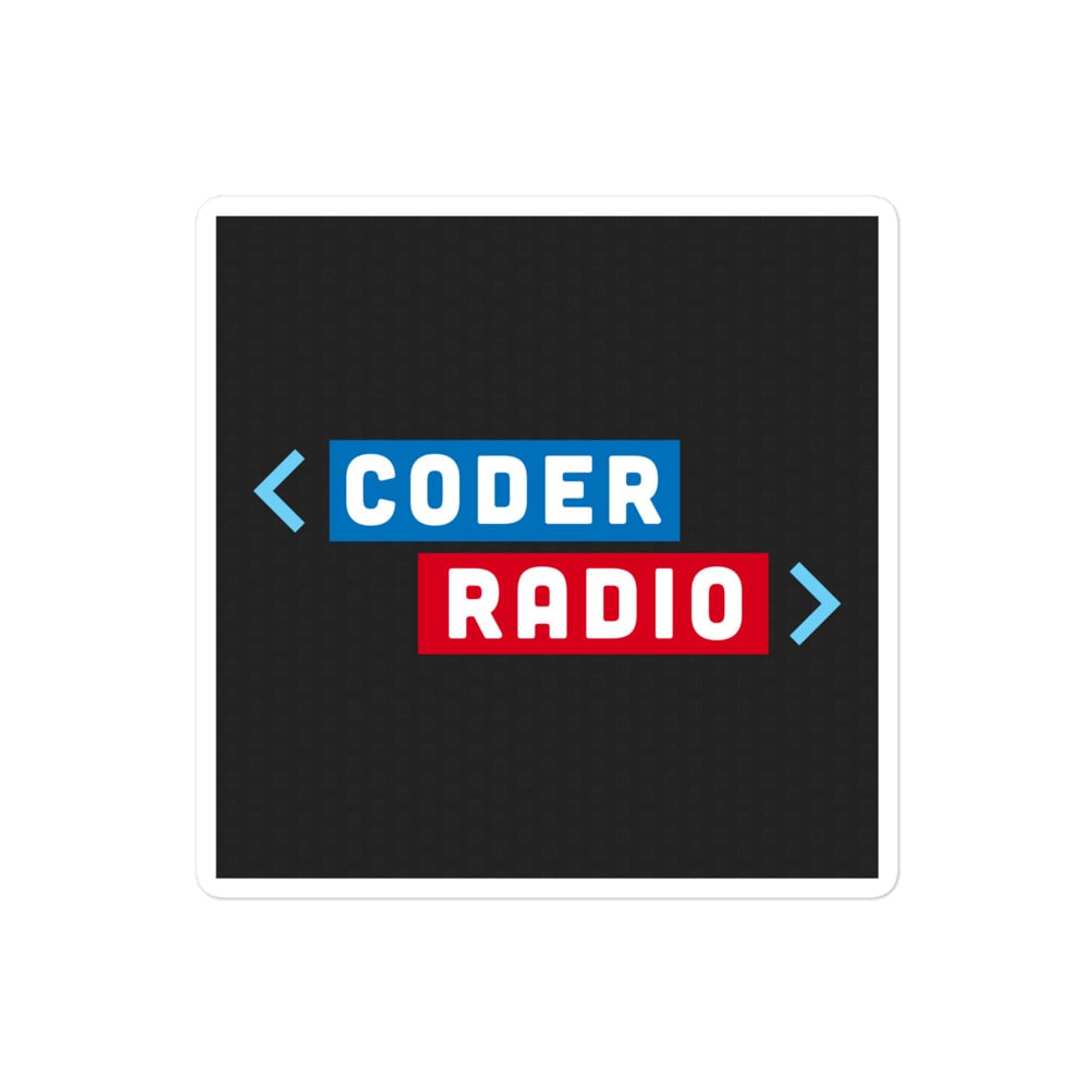 Coder Radio Sticker