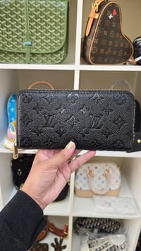 Image 1 of Black Monogram Standard Wallet