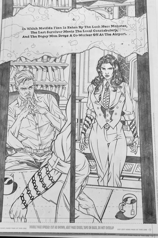 Image of  Midnight Society: The Black Lake, Issue 4, page 1