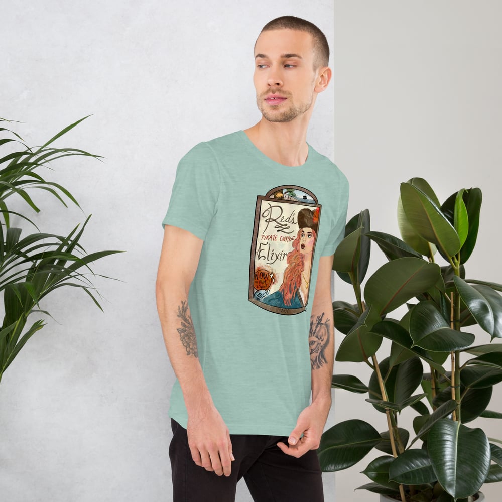 Red’s Pirate Elixir Unisex t-shirt