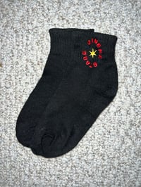 Image 2 of “Cinema Stare” Embroidered Logo Socks