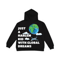 Image 4 of Black/White Vlli'age Global Hoodie "HARLEM"  Edition 