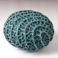 Image 3 of Cherry Wood Vessel - Highly Embellished (525)