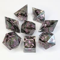 Image 3 of I'd Like For You And I To Go Romancing<br>8 Piece Polyhedral set