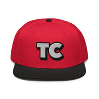 Image 2 of TC Treasure Secret Message Ballcap (Red/Black)