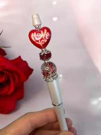 I Love You Pen Red
