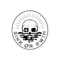 Image 3 of SINK OR SWIM STICKER