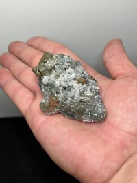Image 13 of Cubic Pyrite & Quartz Crystal Points Cluster | Bulgaria #2944