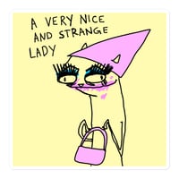 Image 1 of NICE AND STRANGE Bubble-free stickers 