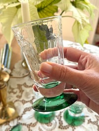 Image 4 of Lot de 4 verres anciens