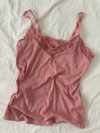 Image 4 of Pink top // M 