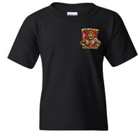 Black -Tee colorful FYFENT logo 