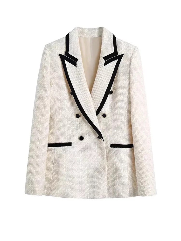 Image of 'Tweed Monochrome Blazer'