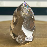 Image 1 of Smoky Quartz Faceted Flame (26A)