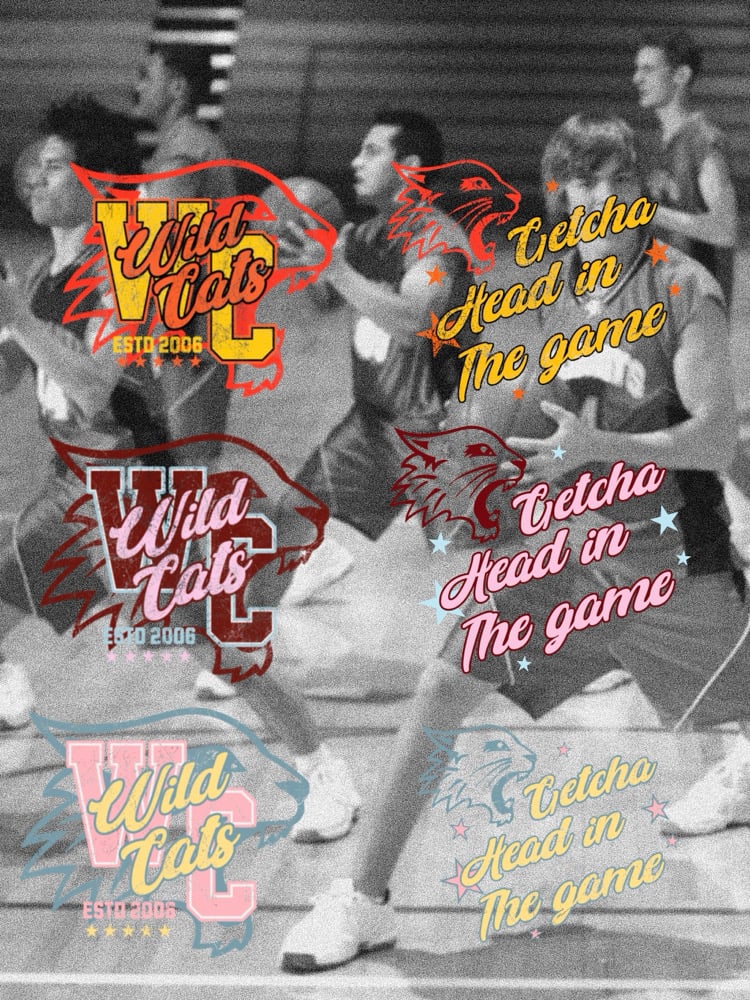 Image of Wildcats Boyfriend fit long sleeve tee