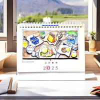 Image 1 of 2025 Desktop Calendar - Version 2