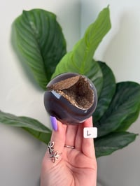 Image 12 of CHOOSE YOUR OWN DRUZY AGATE X QUARTZ SPHERES -BRAZIL-